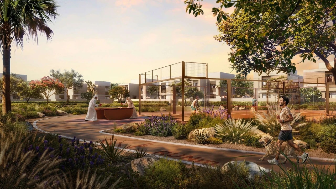 Al Ghadeer Parks by Aldar - Townhouses & Villas Between Abu Dhabi and Dubai – view
