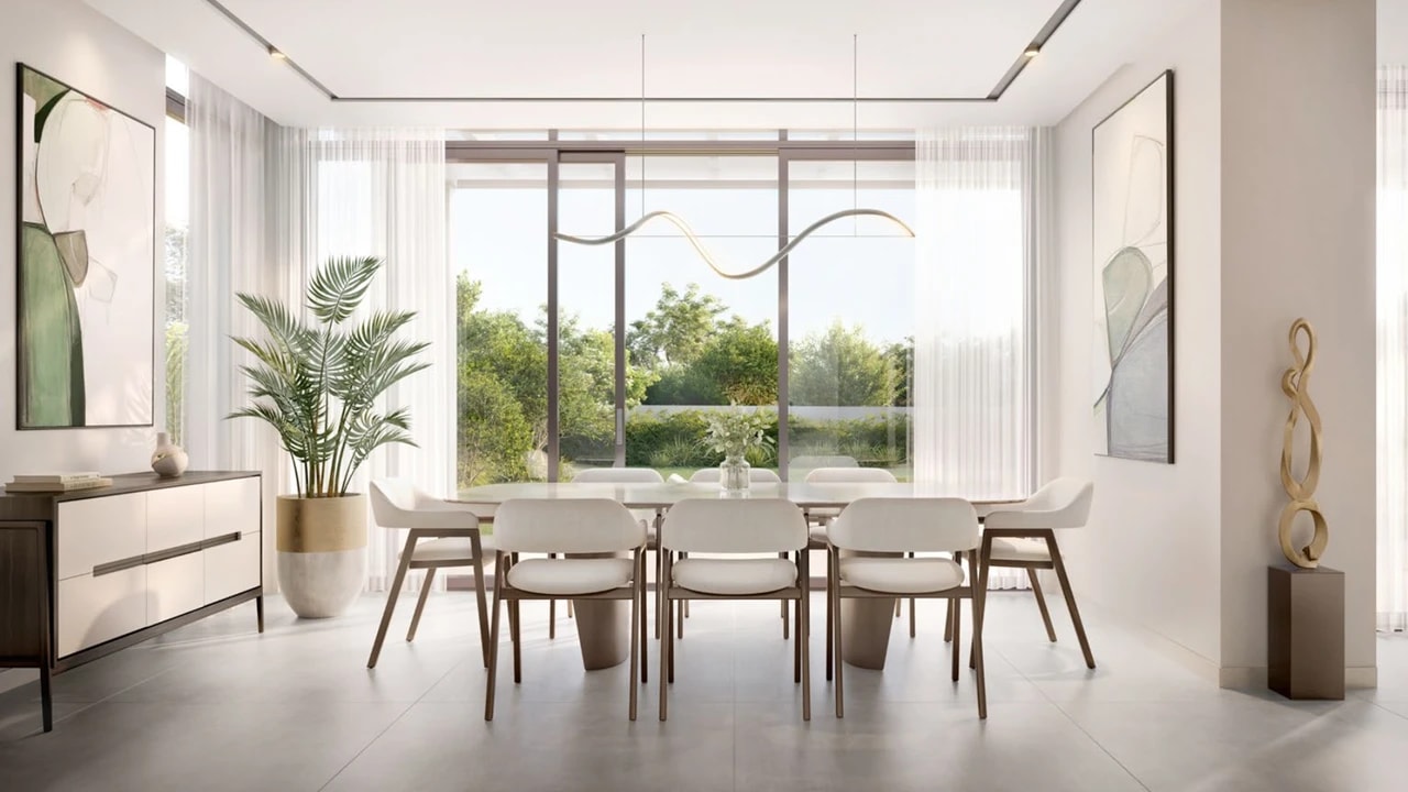 Bashayer Villas Spacious Family Homes in Abu Dubai – view