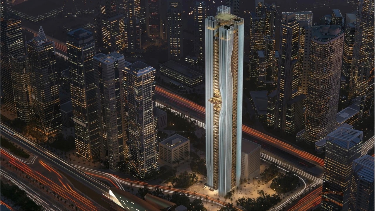 Berkeley Tower at Business Bay – Grade A Office Spaces by Ellington Properties – view