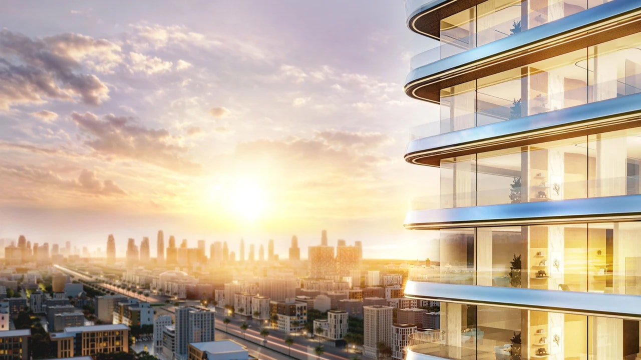 Binghatti Hillviews: Modern Living with City Connectivity – view