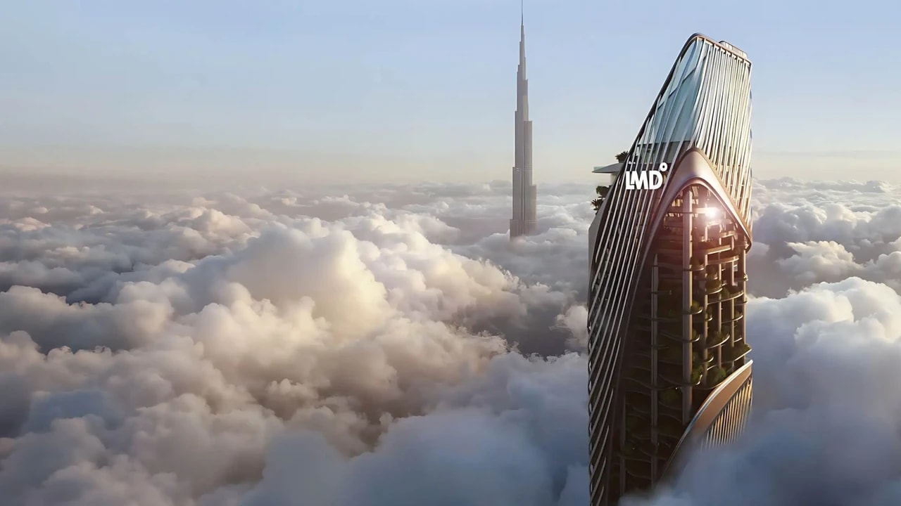 Christian A. Rockefeller Tower by LMD 400 m Offices in Dubai – view