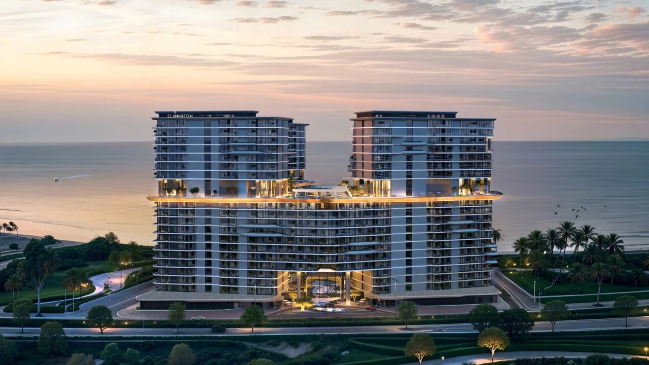 Costa Mare by Ellington Properties Waterfront Homes on Al Marjan Island – view