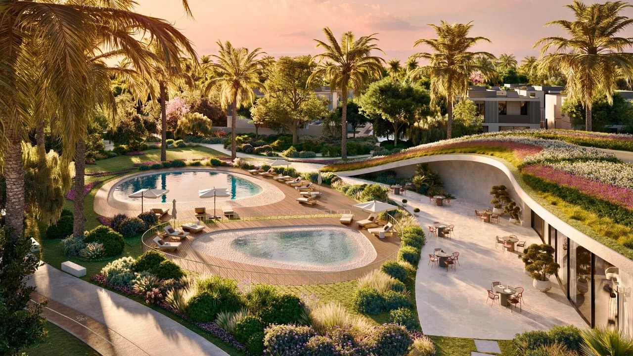 Fay Hills in Masdar City Villas Built Around Nature – view