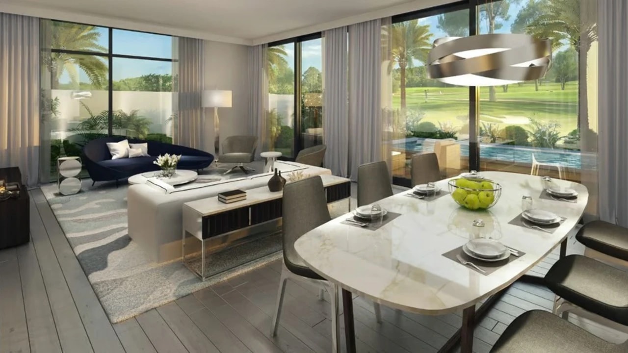 Golf Trails by Emaar Homes Set Beside Dubai's Greens – view
