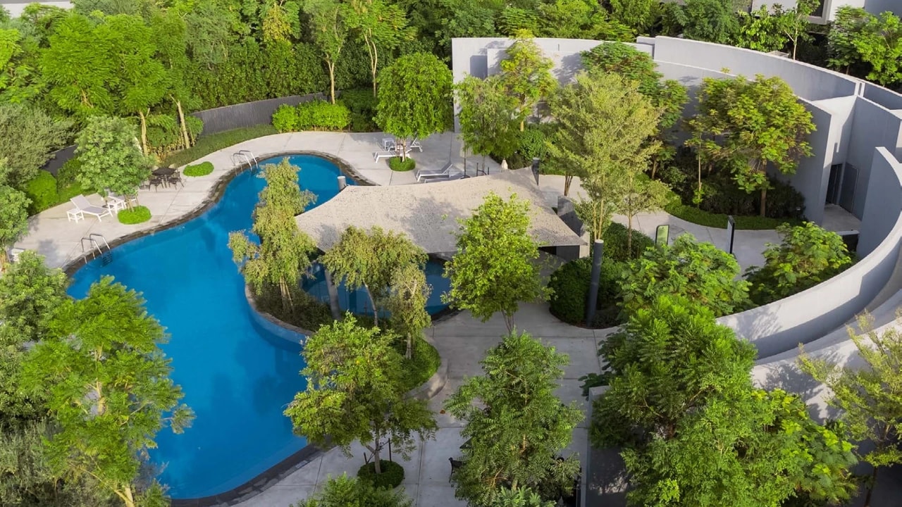 Laura at Masaar 3 New Homes Amid Sharjah's Forest – view