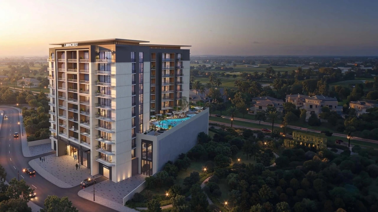 Lawncrest at Dubai Production City – Studio to 2 Bedroom Apartments by Zimaya – Discover Golf-Facing Living at Lawncrest, Dubai Production City