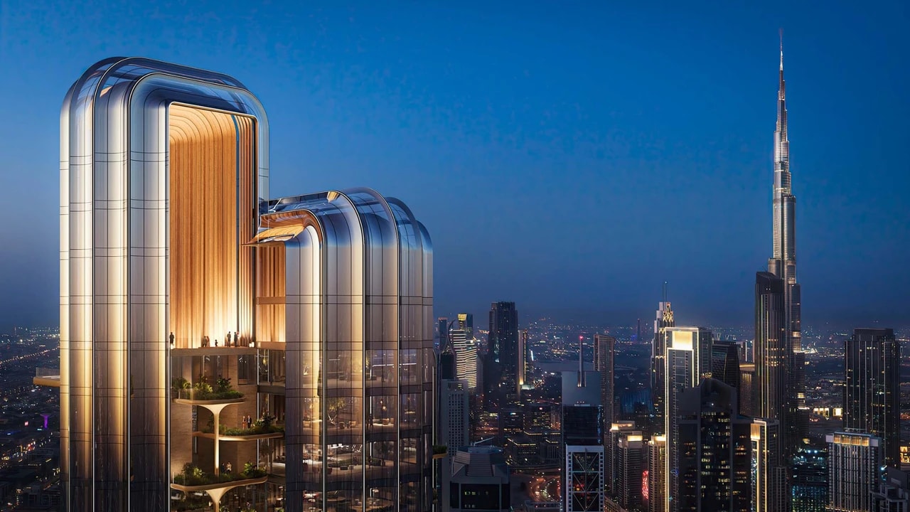 Lumena Tower 2 by Omniyat Offices With a Sky Theatre – view