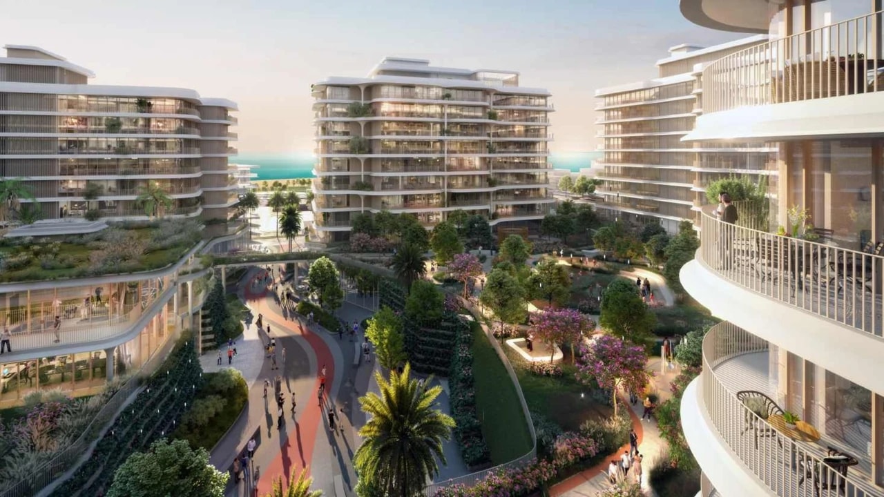 Mamsha Gardens Aldar's Saadiyat Debut – view