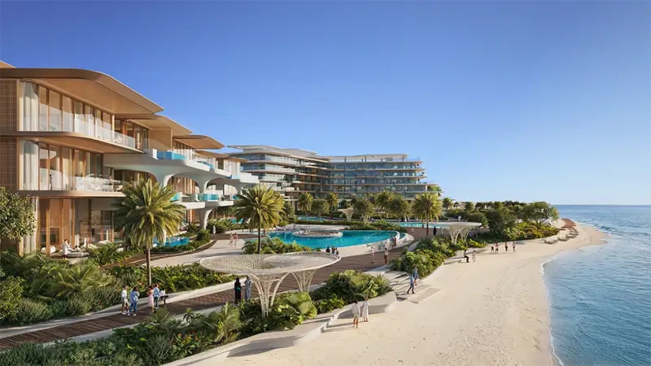 Meriva Gardens by Ellington Properties Twin Towers, Dubai Islands – view