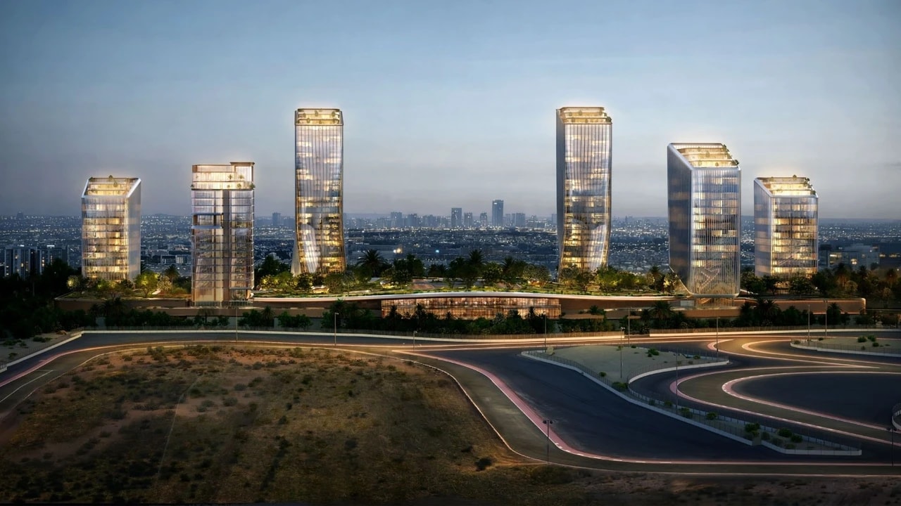 O1NE District Dawn by Avenew Development at Motor City, Dubai – A Premium Commercial Destination in Motor City
