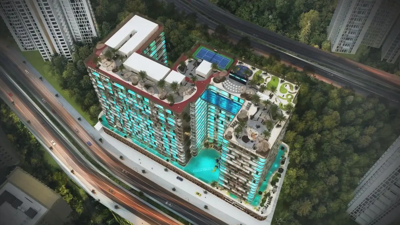 Peace Lagoons I & II Dubailand Homes by Peace Homes – view