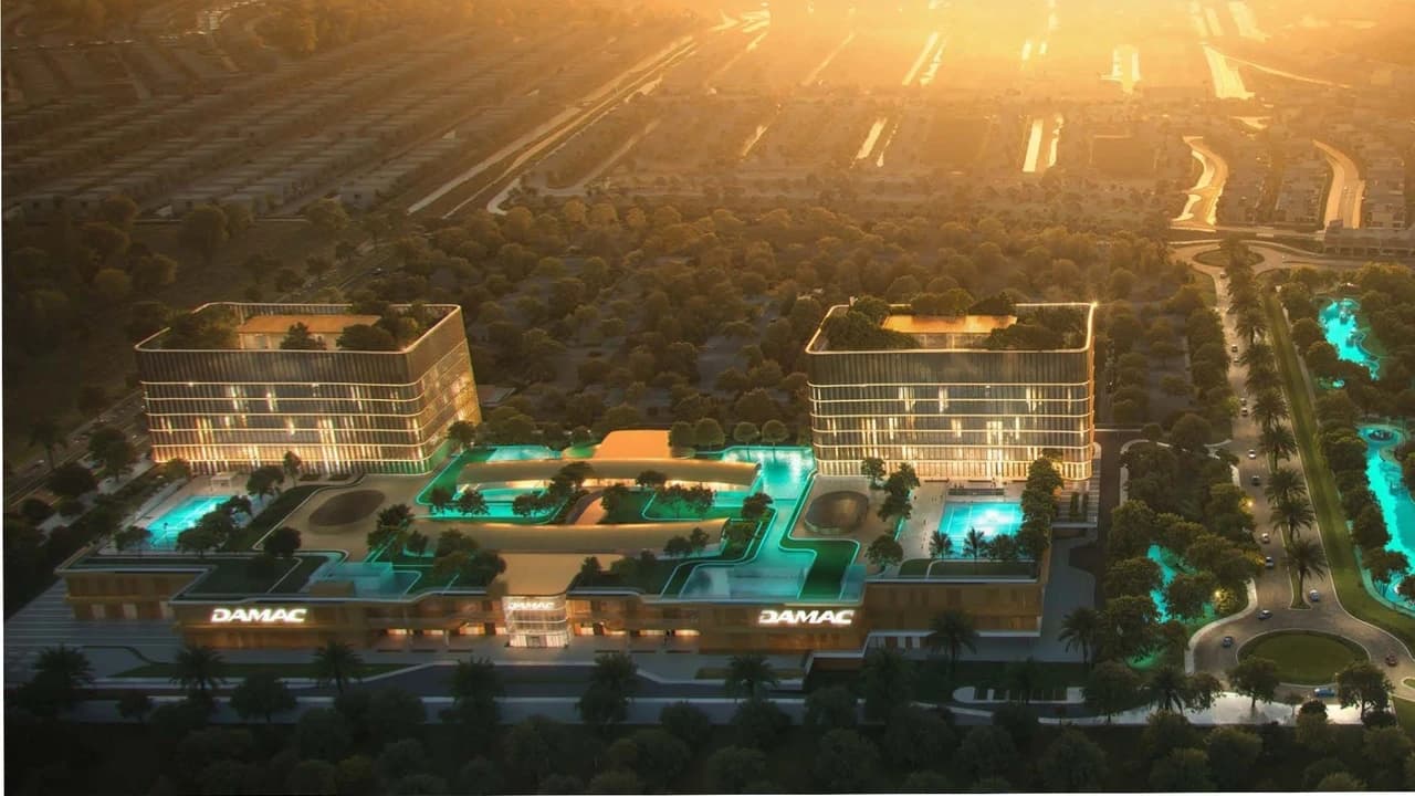 Piazza Roma Waterfront Offices – DAMAC Lagoons Dubai – Piazza Roma – Iconic Office Address in Dubai