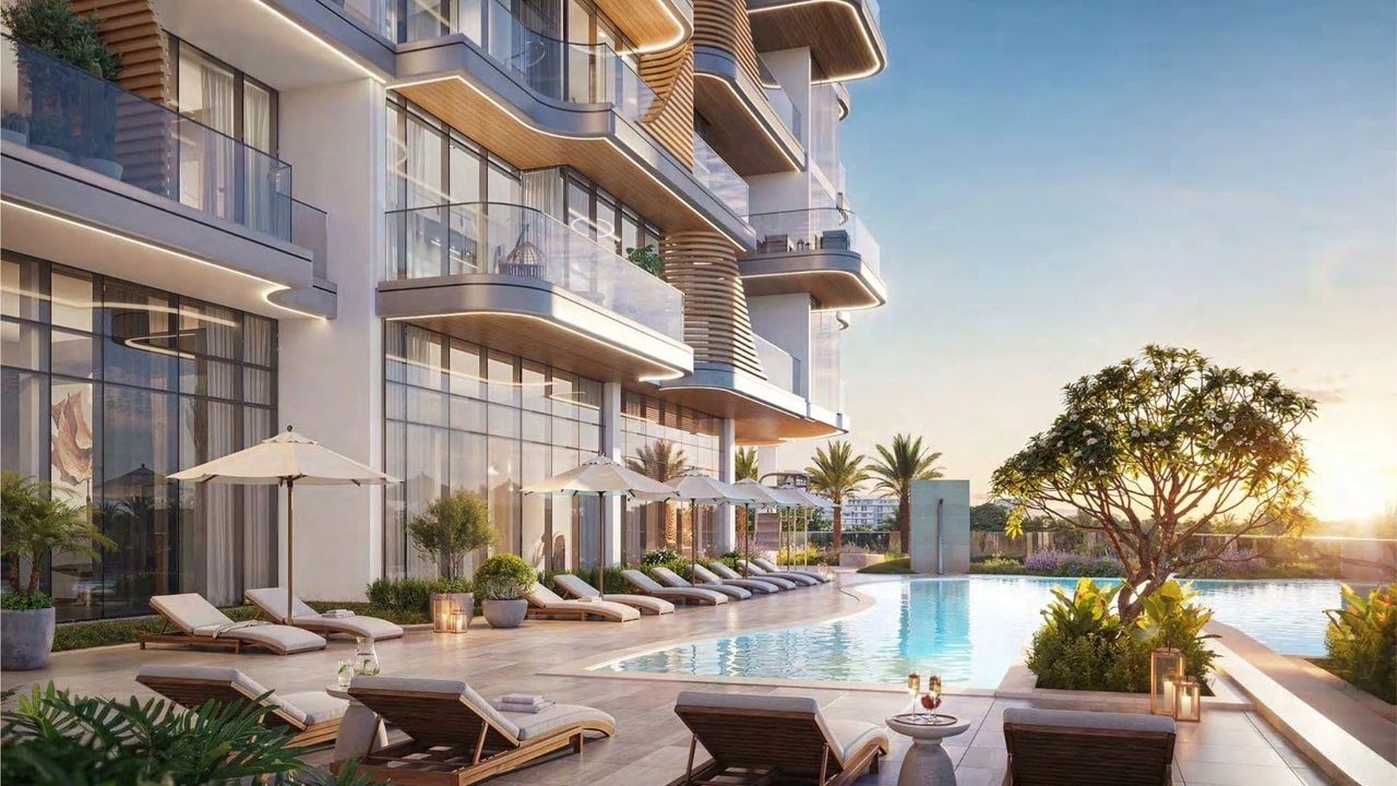 Rabdan Gates at Majan - Studio to 3 Bedroom Apartments – view