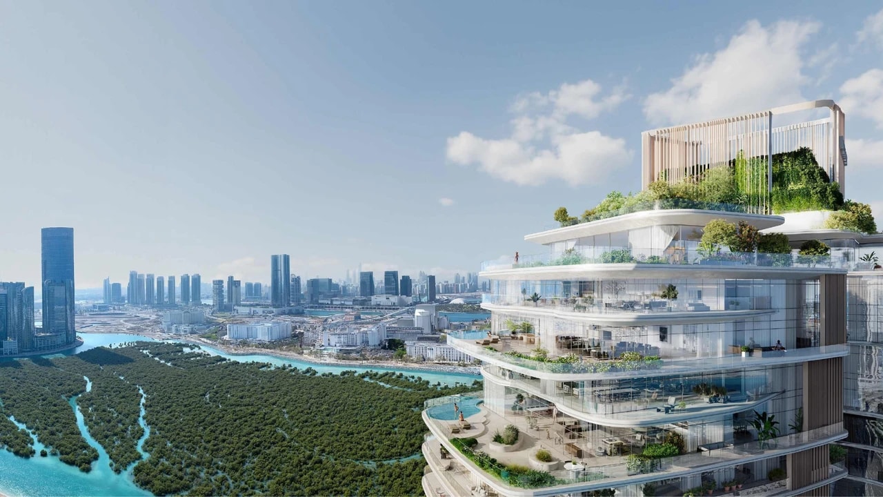 Rivage at Al Reem Island - Waterfront Apartments & Sky Palace by Deyaar – view