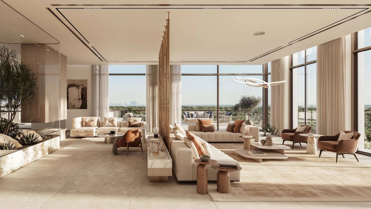 Sama Yas on Yas Island: Premium Lifestyle Homes in Abu Dhabi – view