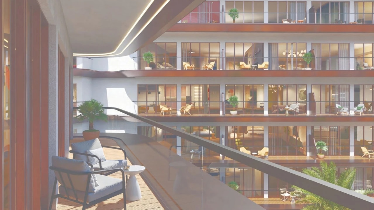 Samana Hills South at DIC - Studio to 2 Bedroom Apartments by Samana Developers – view