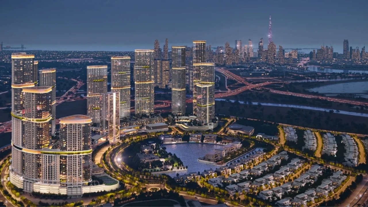 Skyvue Altier Zigzag Tower Views in Sobha Hartland II – view