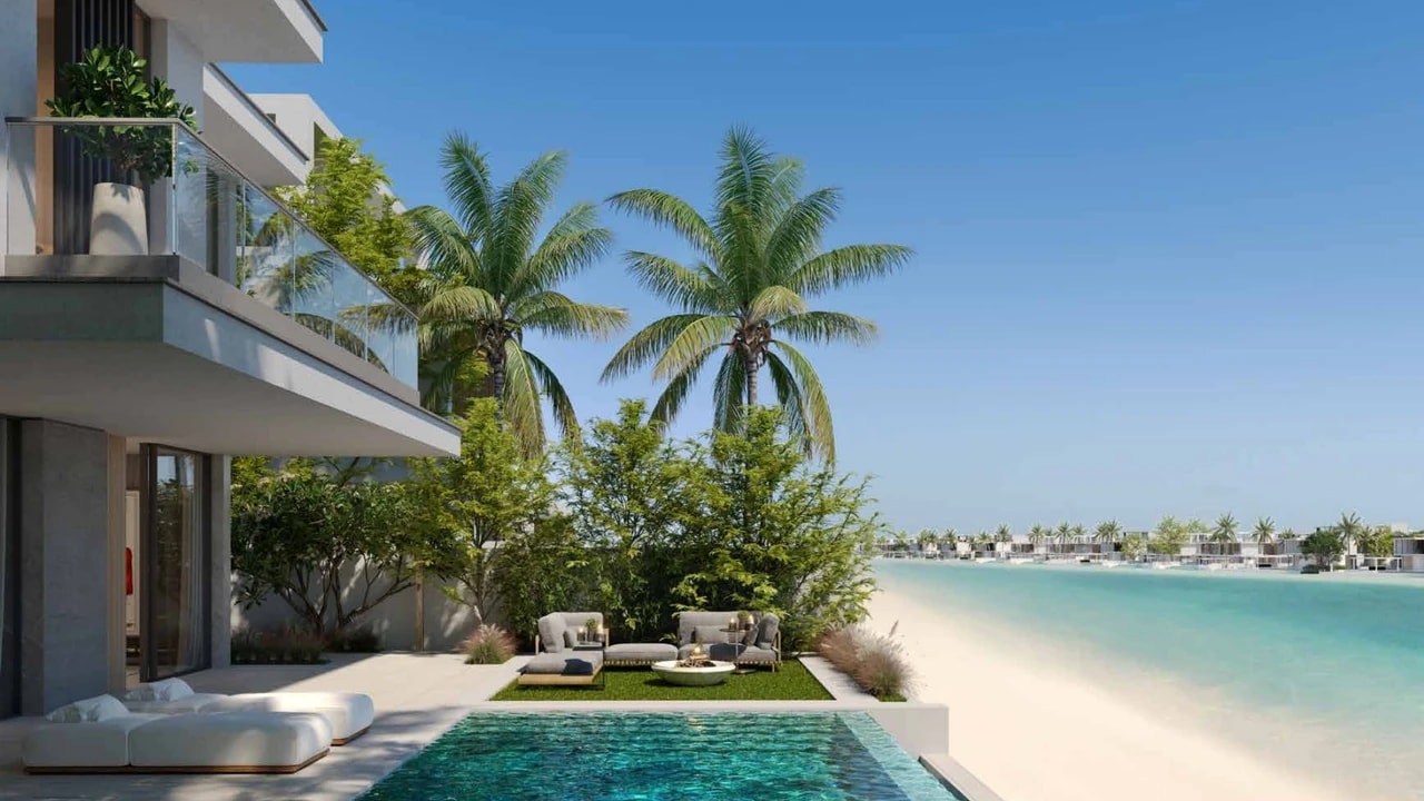 The Beach & Coral Collection at Palm Jebel Ali - Ultra-Luxury Beachfront Villas – view