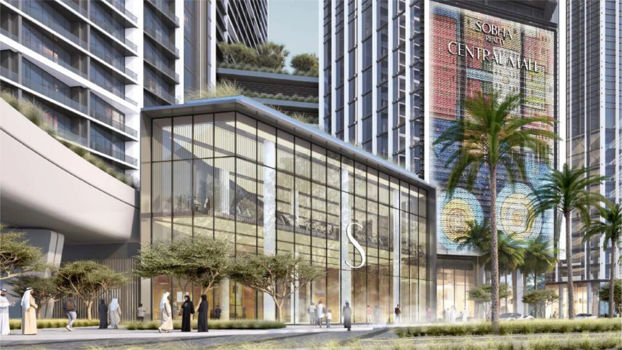The Eden at Sobha Central - Apartments on Sheikh Zayed Road – view