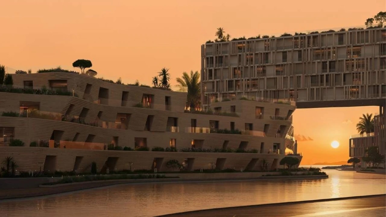 The Wadi by Reportage at Yas Island - Waterfront Apartments, Duplexes & Townhouses – view