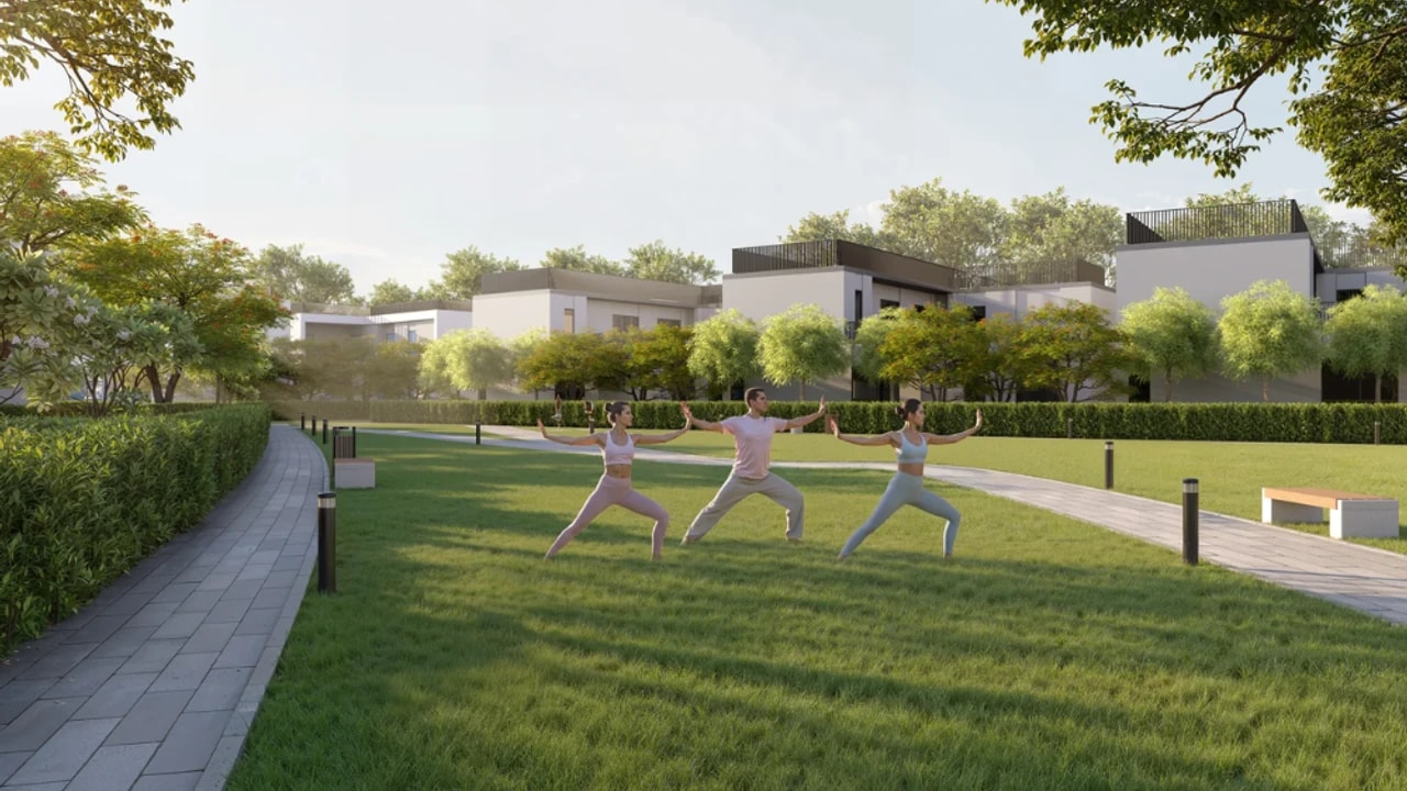 The Woods Retreat Green Apartments in Sobha Sanctuary – view