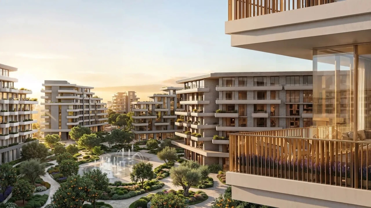 The Yards Plaza by Beyond – Mixed-Use Development, City of Arabia – view