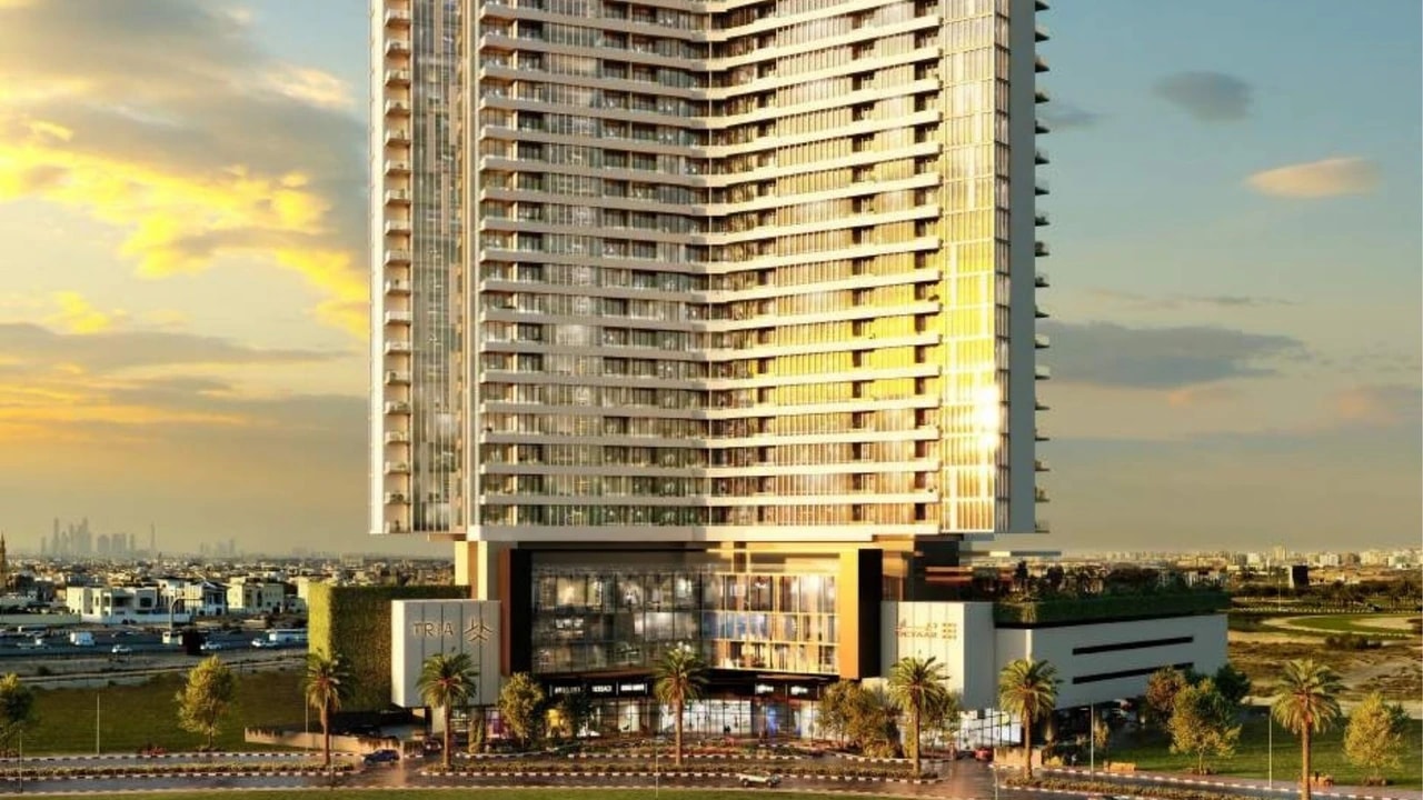 Tria by Deyaar - Luxury Apartments in Dubai Silicon Oasis – view
