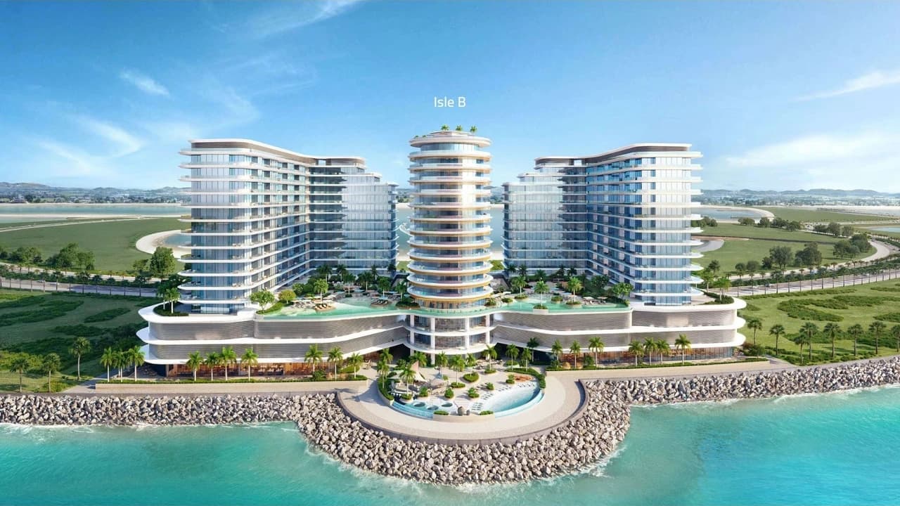 Trio Isle Al Marjan | Luxury Waterfront Apartments UAE – view
